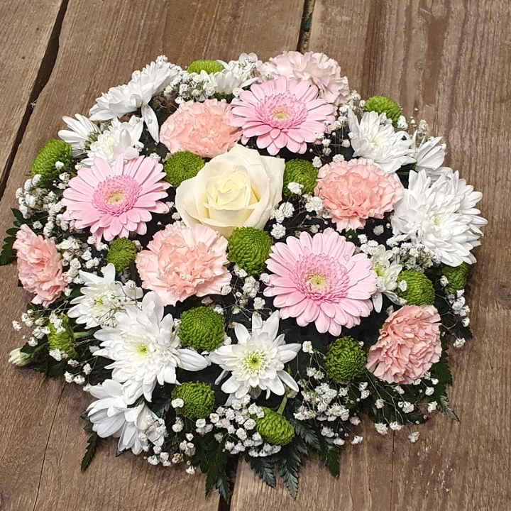 Pink and White Posy