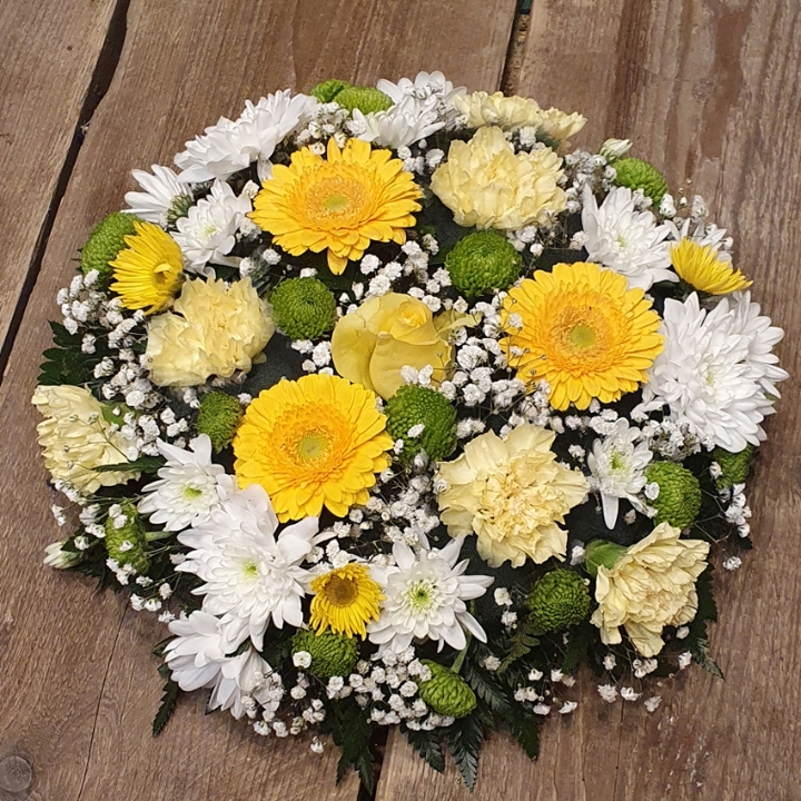 Yellow and White Posy